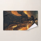 Night's Nebula: Hyperrealistische Wezens van de Ev Bad Handdoek (Handdoek)