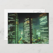 Nightscape, Shinjuku, Tokyo, Japan Briefkaart (Voorkant / Achterkant)