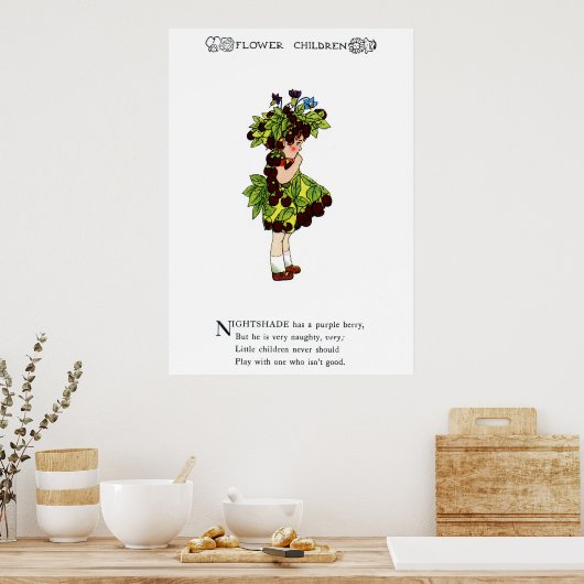 Nightshade Poster (Keuken)