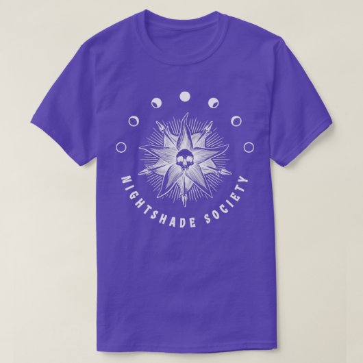 Nightshade Society T-shirt (Design voorkant)
