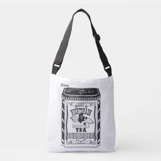 Nightshade Tea Tin Crossbody Tas (Voorkant)