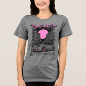 Nightshifter – Tokyo Midnight Racing Team Tri-Blend Shirt (Voorkant)