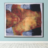 NightSwimming 2000 Canvas Afdruk (Insitu (Houten vloer))