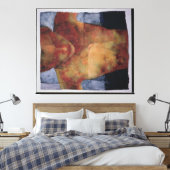 NightSwimming 2000 Canvas Afdruk (Insitu (Slaapkamer))