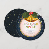 Nighttime Bells-uitnodiging Kaart (Voorkant / Achterkant)