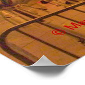 Nighttime Carousel Poster (Hoek)