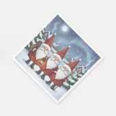 Nighttime Norway Nisse, Napkins Servet (Hoek)
