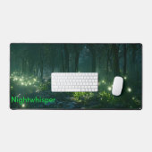 Nightwhisper: Firefly Forest Glow Bureaumat (Keyboard & Muis)