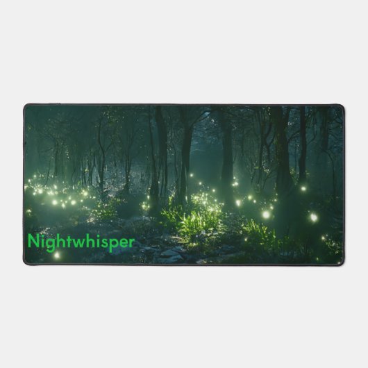 Nightwhisper: Firefly Forest Glow Bureaumat (Voorkant)