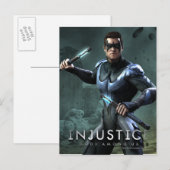 Nightwing Briefkaart (Voorkant / Achterkant)