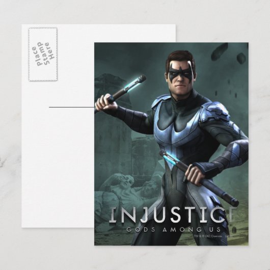 Nightwing Briefkaart (Voorkant / Achterkant)