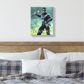 Nightwing Canvas Afdruk (Insitu (Slaapkamer))