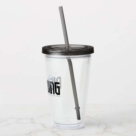 Nightwing Hi-Tech Naam Graphic Acryl Drinkbeker (Links)