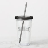 Nightwing Hi-Tech Naam Graphic Acryl Drinkbeker (Achterkant)
