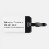 Nightwing Hi-Tech Naam Graphic Bagagelabel (Achterkant horizontaal)