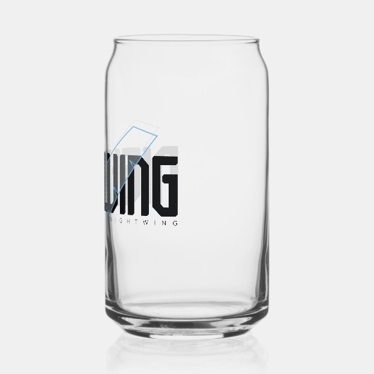Nightwing Hi-Tech Naam Graphic Blikvorm Glas (Links)