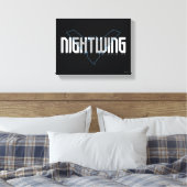 Nightwing Hi-Tech Naam Graphic Canvas Afdruk (Insitu (Slaapkamer))