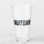 Nightwing Hi-Tech Naam Graphic Glas (Voorkant)