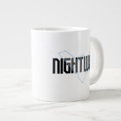 Nightwing Hi-Tech Naam Graphic Grote Koffiekop (Voorkant rechts)