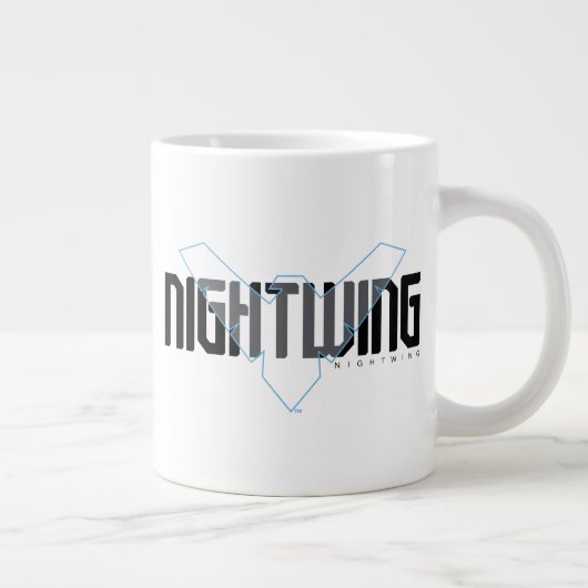 Nightwing Hi-Tech Naam Graphic Grote Koffiekop (Rechts)