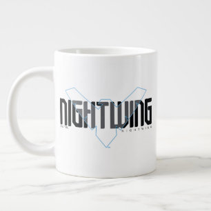 Nightwing Hi-Tech Naam Graphic Grote Koffiekop