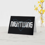 Nightwing Hi-Tech Naam Graphic Kaart (Gele Bloem)
