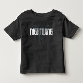 Nightwing Hi-Tech Naam Graphic Kinder Shirts (Voorkant)