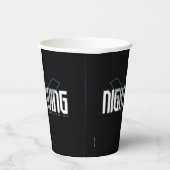 Nightwing Hi-Tech Naam Graphic Papieren Bekers (Rechts)