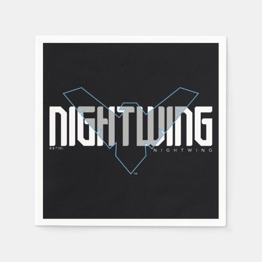 Nightwing Hi-Tech Naam Graphic Servet (Voorkant)