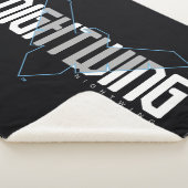 Nightwing Hi-Tech Naam Graphic Sherpa Deken (3/4)