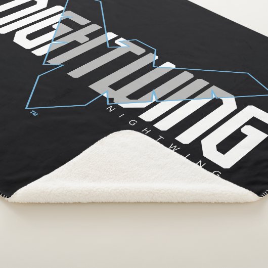 Nightwing Hi-Tech Naam Graphic Sherpa Deken (3/4)