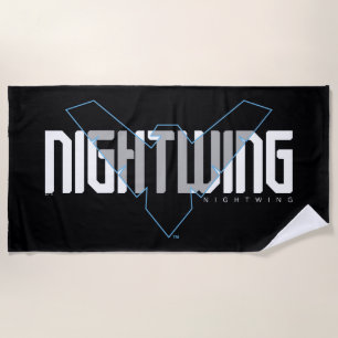 Nightwing Hi-Tech Naam Graphic Strandlaken