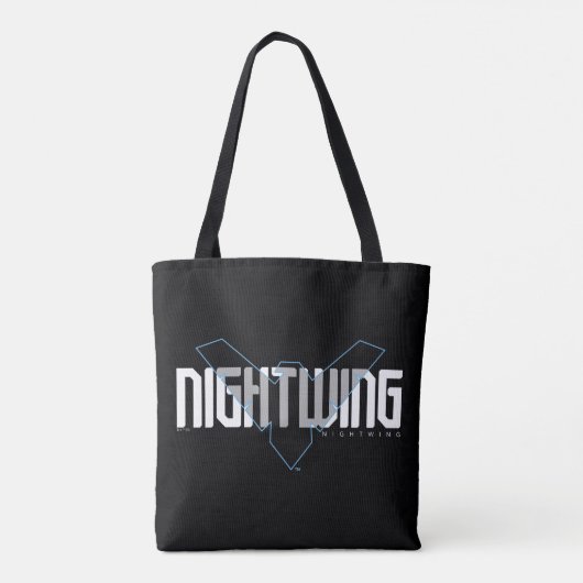 Nightwing Hi-Tech Naam Graphic Tote Bag (Achterkant)