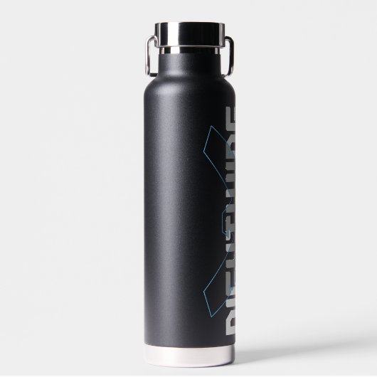 Nightwing Hi-Tech Naam Graphic Waterfles (Voorkant)