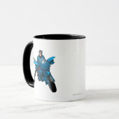 Nightwing op de fiets mok (Voorkant links)