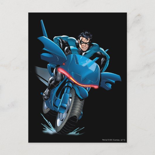 Nightwingfiets Briefkaart (Voorkant)