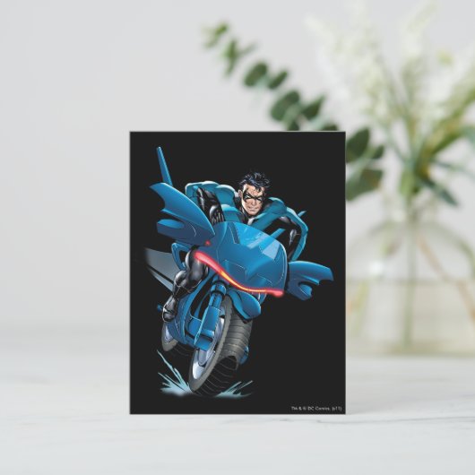 Nightwingfiets Briefkaart (Staand voorkant)