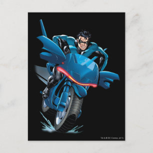 Nightwingfiets Briefkaart