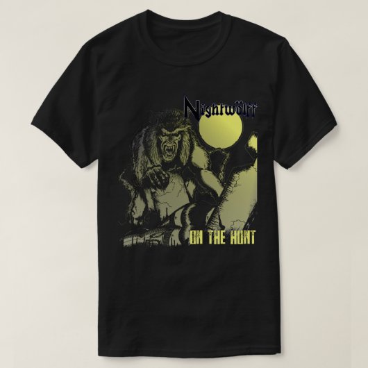 NIGHTWOLFF GRAVEYARD ASSAULT T SHIRT (Design voorkant)