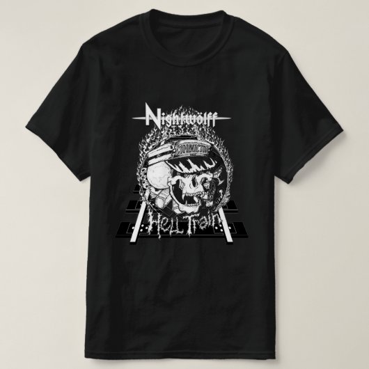 Nightwölff Hell Train T-shirt (Design voorkant)