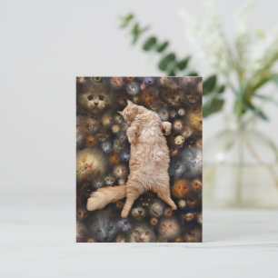 Nighty Nighty Kitty Cat, Briefkaart