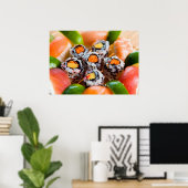 Nigiri en Maki Poster (Thuiskantoor)