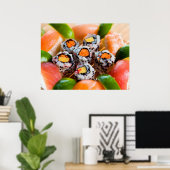 Nigiri en Maki Poster (Thuiskantoor)