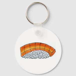 Nigiri Japans voedsel zalm Sushi Roll Sleutelhange Sleutelhanger