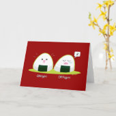 Nigiri Kaart (Gele Bloem)