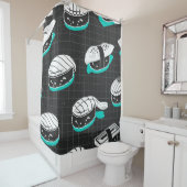 Nigiri Sushi  schetspatroon Douchegordijn (In situ)