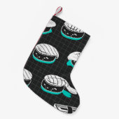 Nigiri Sushi  schetspatroon Kleine Kerstsok (Voorkant (Hangend))