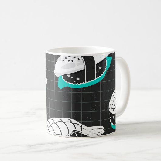 Nigiri Sushi schetspatroon Koffiemok (Voorkant rechts)