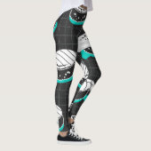 Nigiri Sushi  schetspatroon Leggings (Rechts)