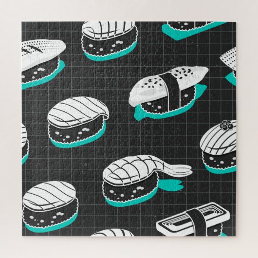 Nigiri Sushi schetspatroon Legpuzzel (Verticaal)